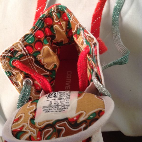 Converse Chuck Taylor All Star Gingerbread Loopholes High Top Sneakers Sz 13 - Picture 5 of 8